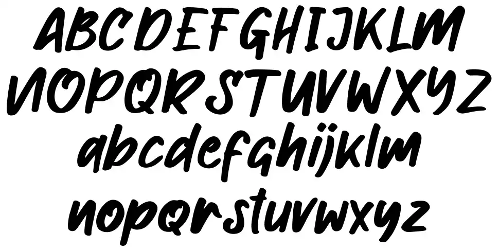 Bucklesfont specimens