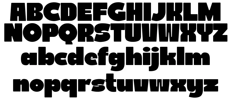 Budoka Schriftbeispiele Budokafont specimens