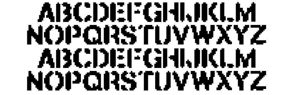 Builderfont specimens