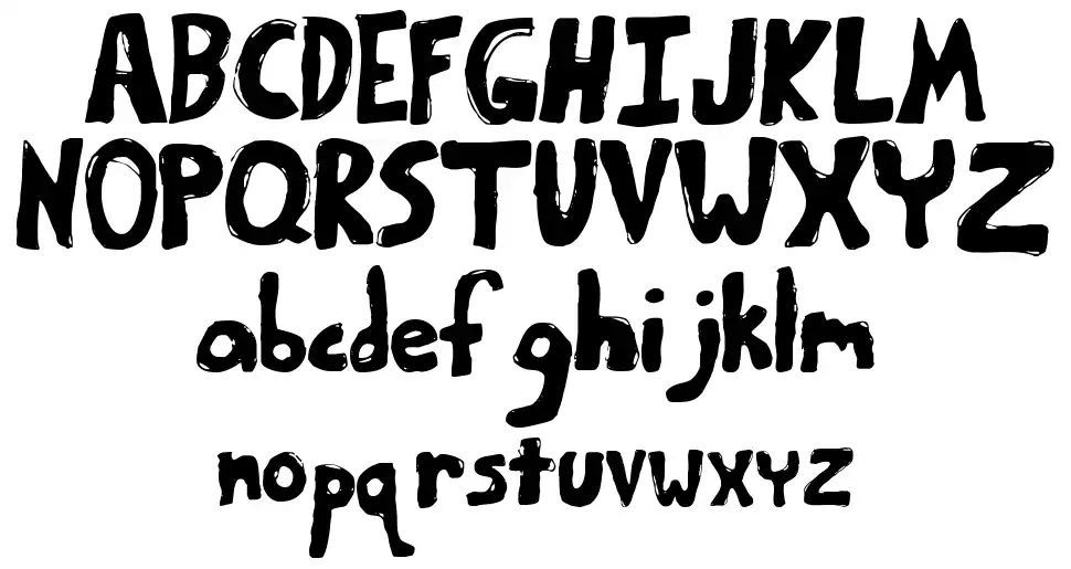 Bumpy Roadfont specimens