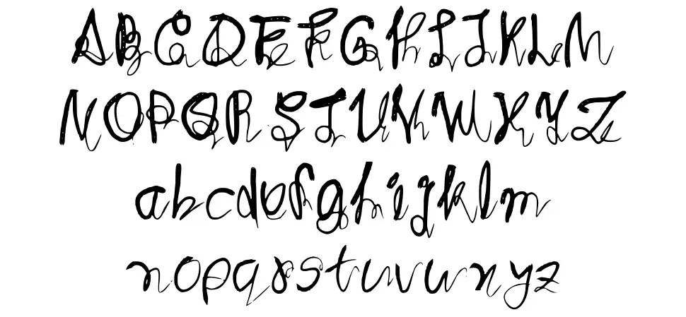 Bunch Rootsfont specimens