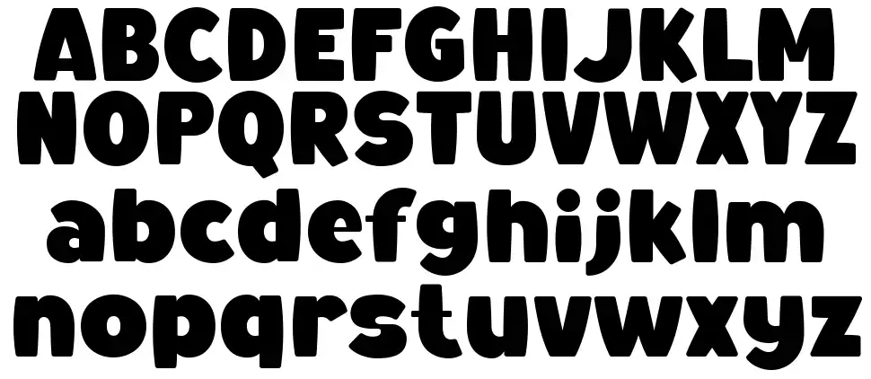 Bunko Schriftbeispiele Bunkofont specimens