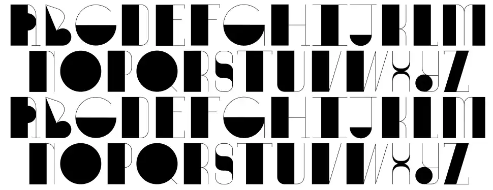 Busbyfont specimens