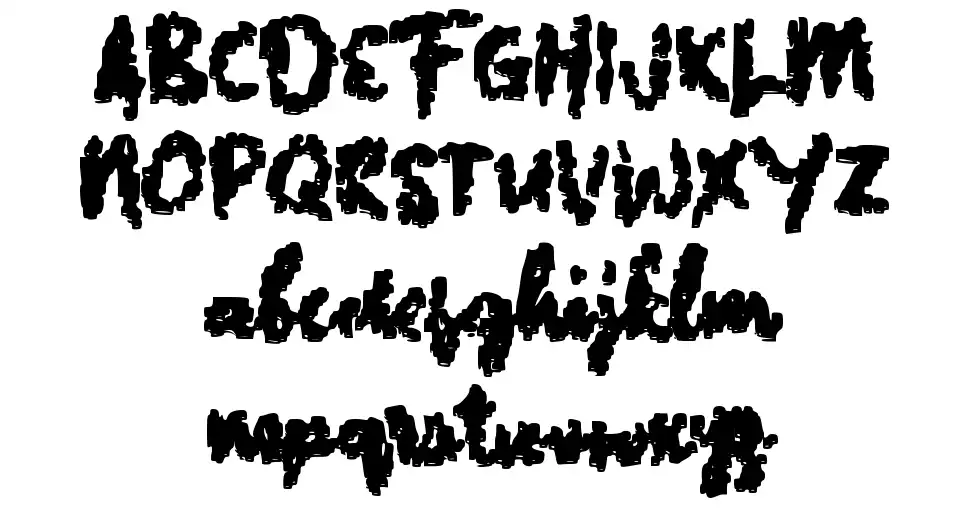 c Cubike Scriptfont specimens