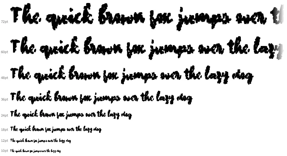 c Cubike Scriptfont waterfall