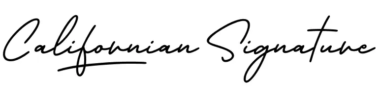 Californian Signature