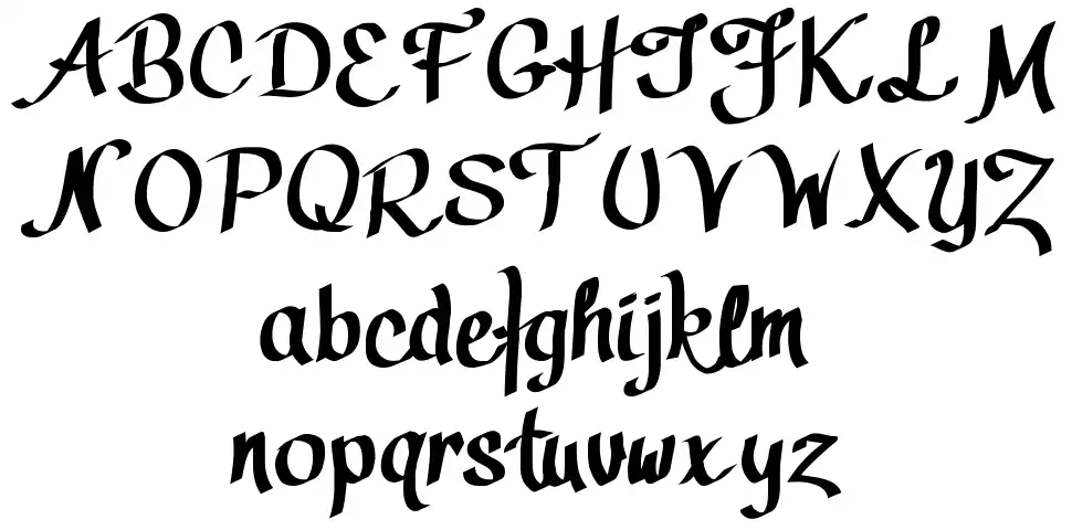 Cally Scriptfont specimens