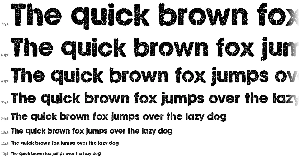 CF Ghost Storiesfont waterfall
