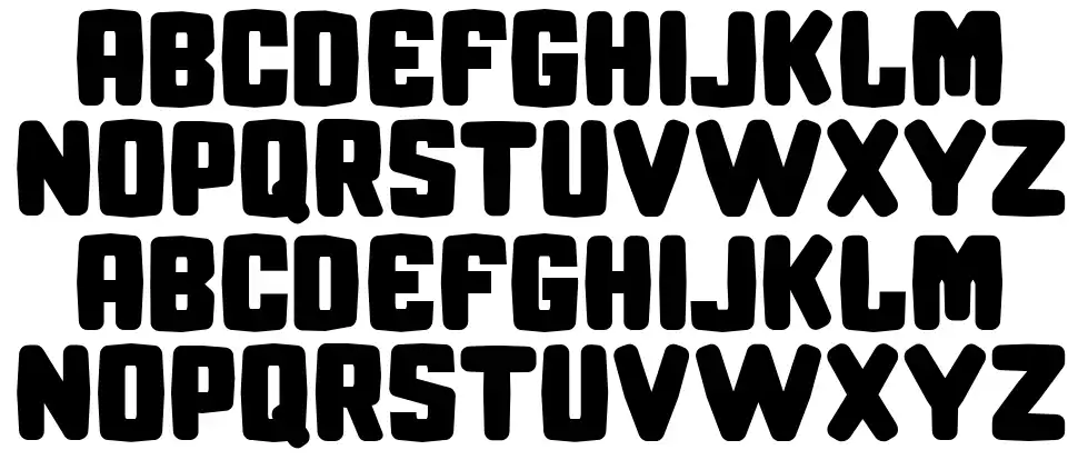 CF Revengefont specimens