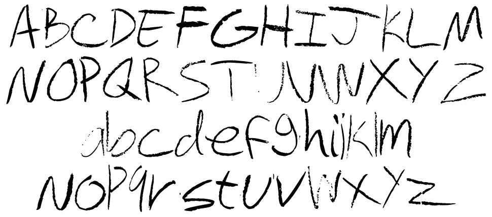 Chalkboardfont specimens