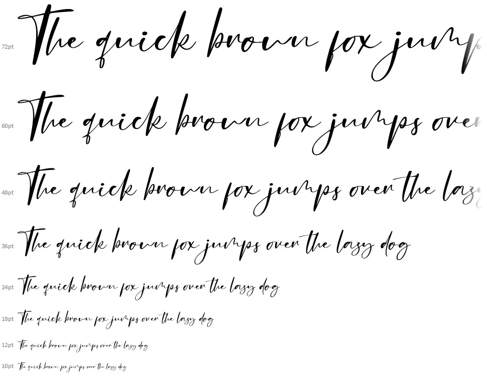 Challengefont waterfall