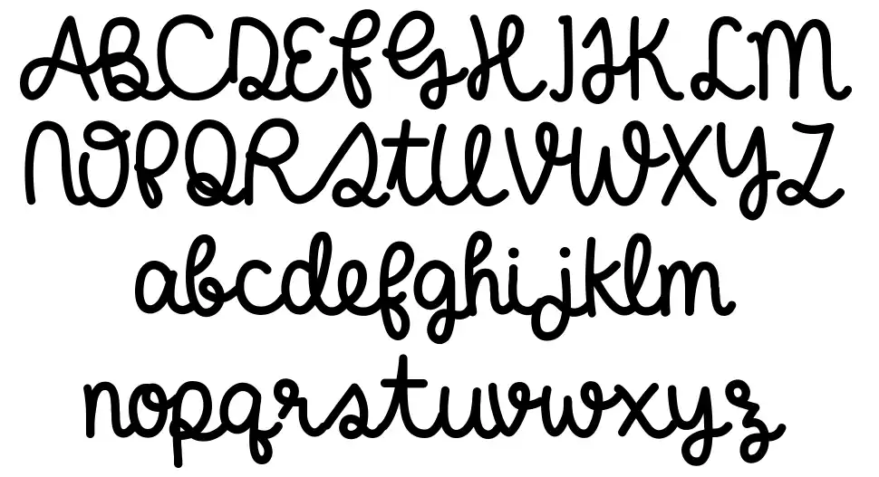 Charleebootsfont specimens