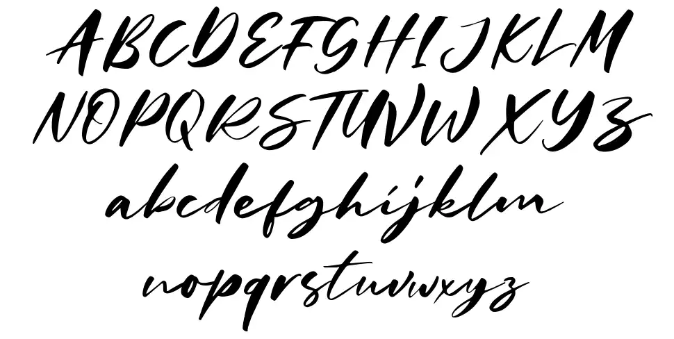 Charlotta Scriptfont specimens