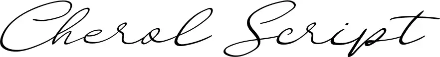 Cherol Script