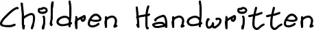 Children Handwritten
