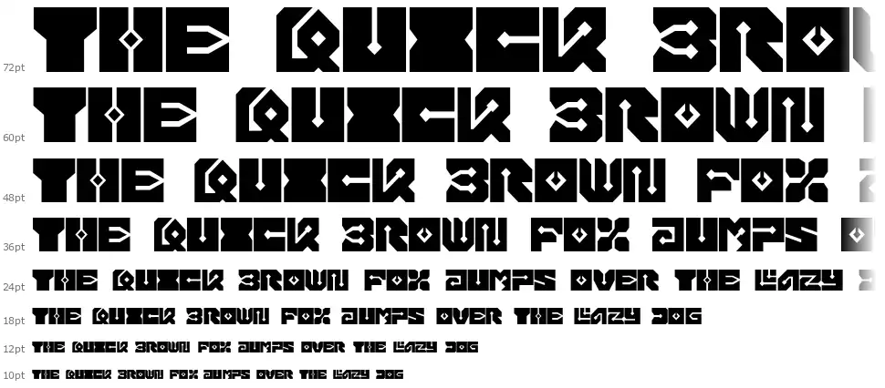 Chipboardfont waterfall