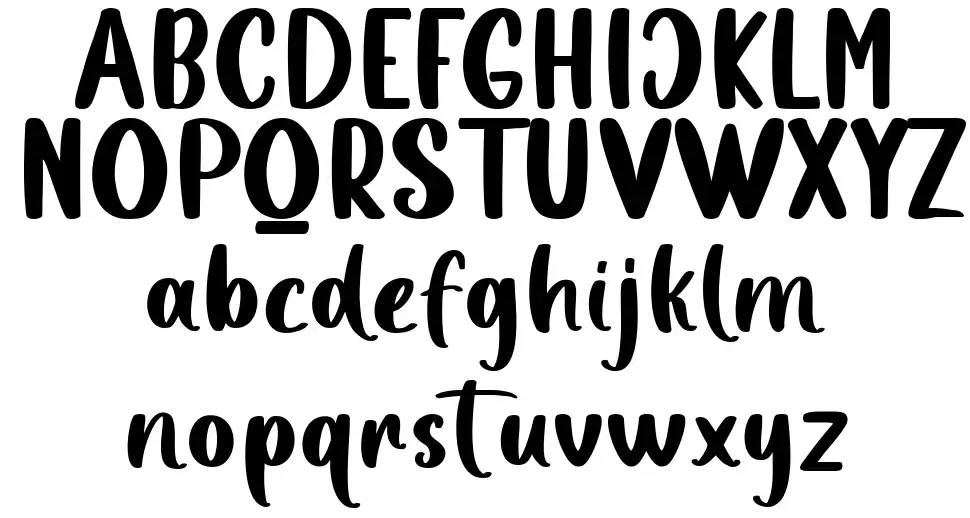 Choco Chipsfont specimens