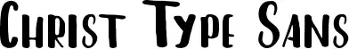 Christ Type Sans
