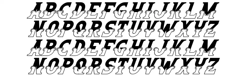 Circus Funfont specimens