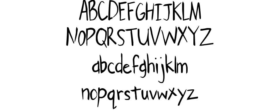 Clean Easyfont specimens