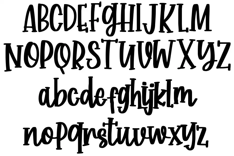 Corgy Puppyfont specimens