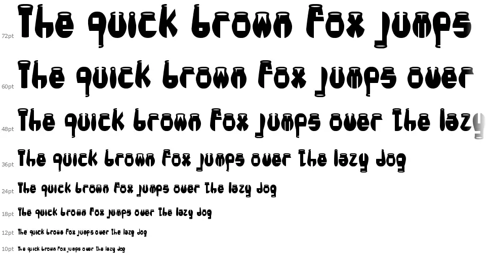CotoCityfont waterfall