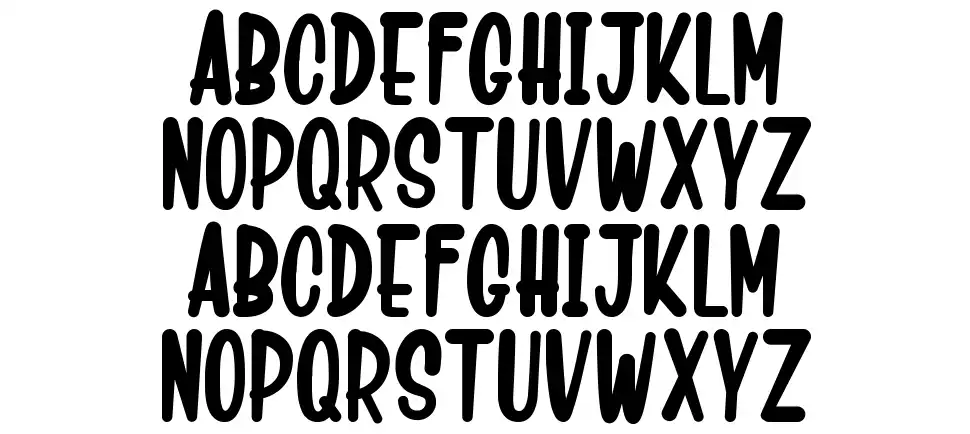 Crash Mountyfont specimens