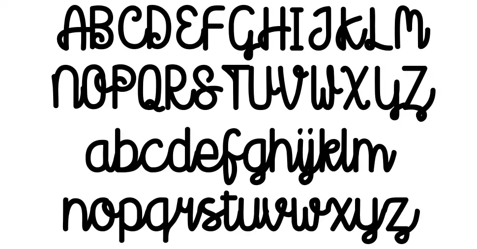 Creatoonfont specimens
