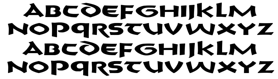Crush Your Enemiesfont specimens