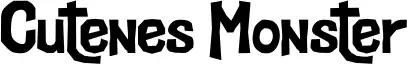 Cutenes Monster