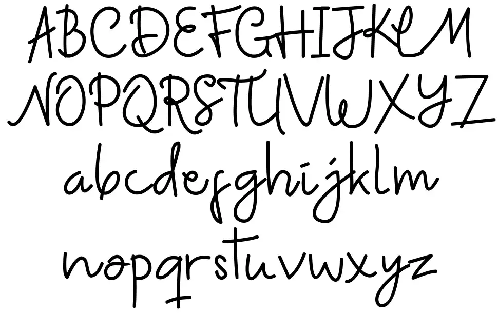 Cutie Catfont specimens