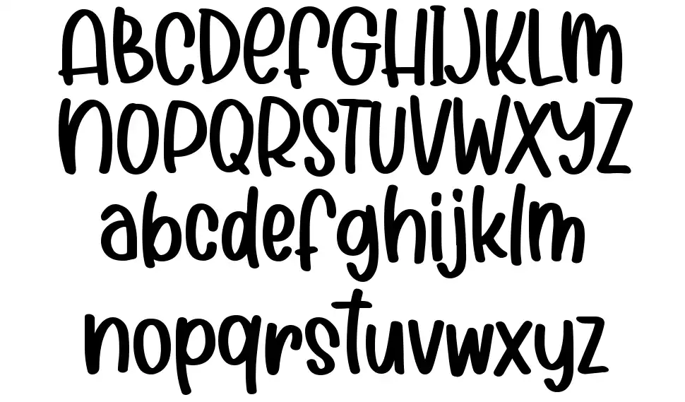 Cutie Sharkfont specimens