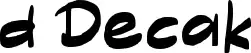 d Decak