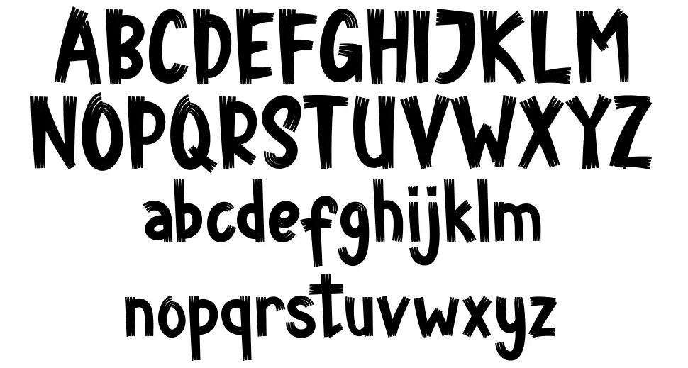 Daily Milkfont specimens