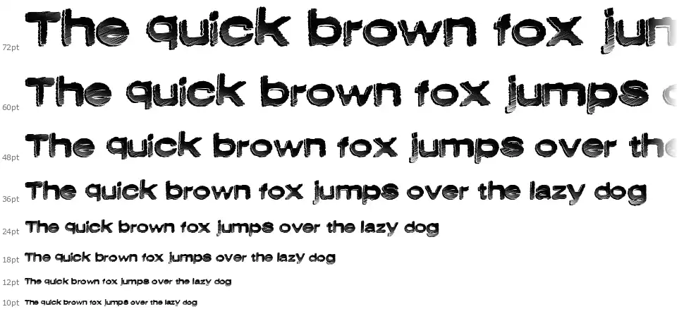 Dance Awayfont waterfall