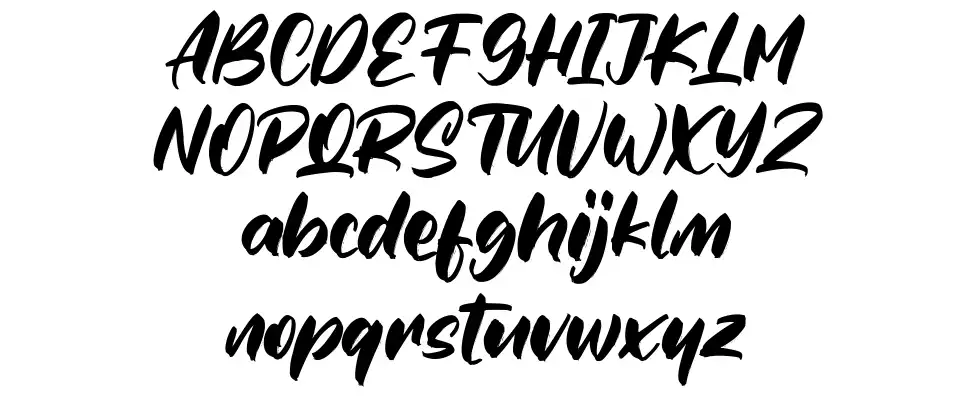 Darkbonesfont specimens