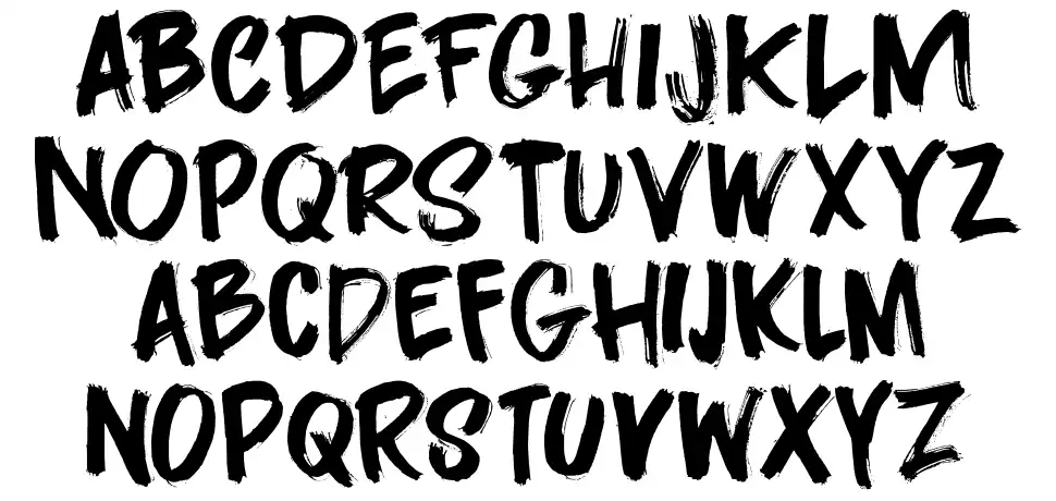 Darkness Risingfont specimens