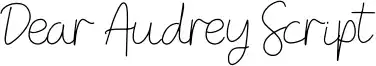 Dear Audrey Script