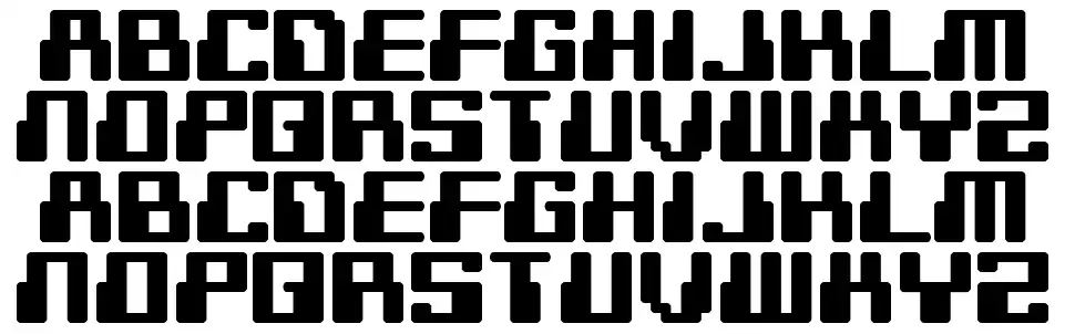 Digitekfont specimens