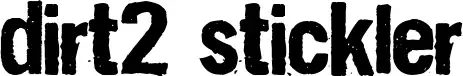 Dirt2 Stickler