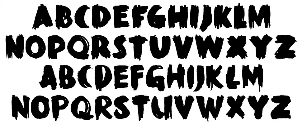 DK Black Markfont specimens