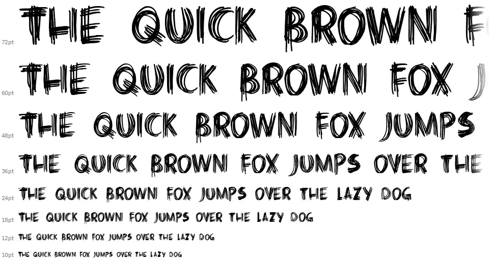 DK Criss Crossfont waterfall