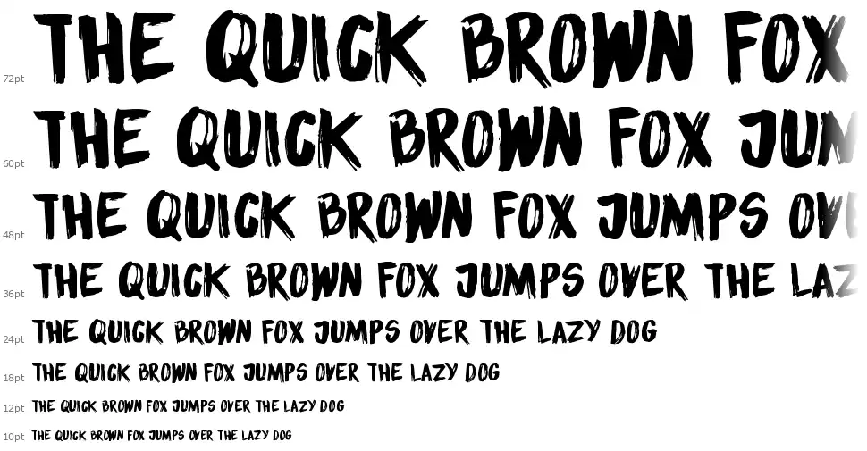 DK Sensory Overloadfont waterfall