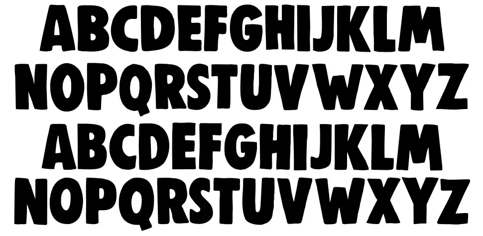 DK Woolwichfont specimens