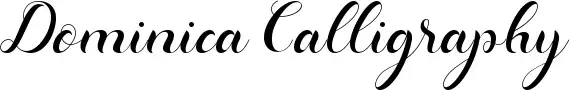 Dominica Calligraphy