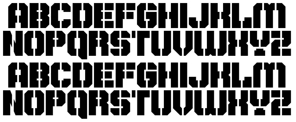 Don't Delay Act Now!font specimens
