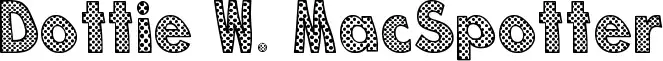 Dottie W. MacSpotter