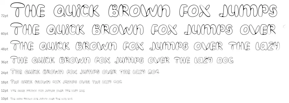 Dynamite Punchfont waterfall