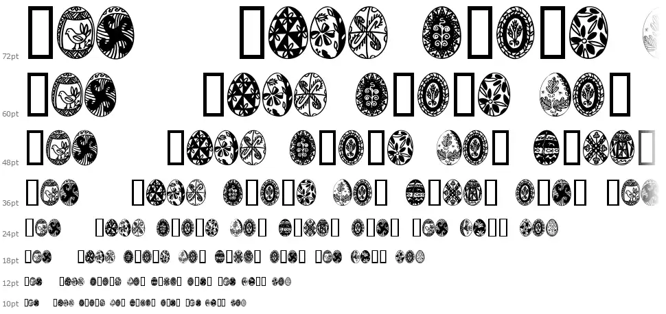 Easter Timefont waterfall