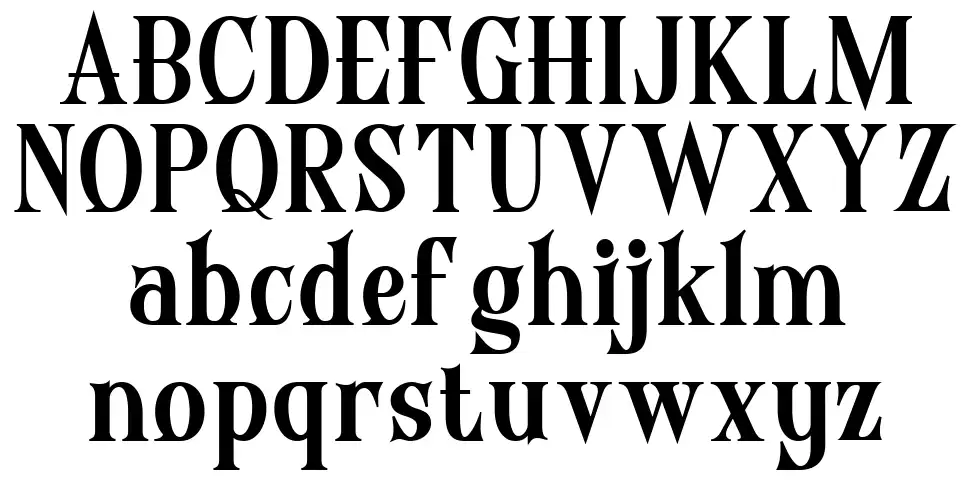 Egoshicfont specimens